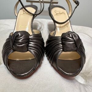 Christian Louboutin Women's Dark Metallic Heels